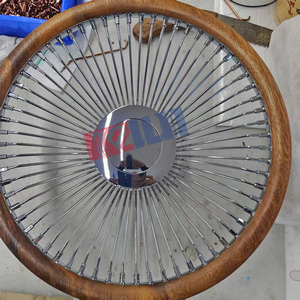 ล้อลวดทองขนาด 15 นิ้ว โครเมียม <span class=keywords><strong>64</strong></span> ก้าน ล้อพวงมาลัยลวด ล้อซี่ลวด - Product Image 3