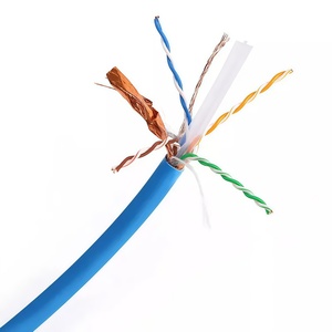 <span class=keywords><strong>Cable</strong></span> Ethernet CAT6 para Interiores <span class=keywords><strong>de</strong></span> 1000 pies, Blindado, Sólido, con Lámina, SFTP, CCA, <span class=keywords><strong>Cable</strong></span> <span class=keywords><strong>de</strong></span> <span class=keywords><strong>Internet</strong></span> CAT 6, 23AWG, Rollo a Granel, Azul - Product Image 1