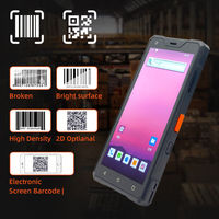 Qun Suo Animal Tag PDA5502 corta distancia Industrial resistente 5,5 pulgadas Android 9,0 lector de mano UHF RFID con código de barras GSM 2D Sc