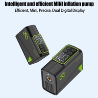 Elektrische Fahrradpumpe Schnellaufpumpender Mini-Reifenfüller 150PSI Luftpumpe für Rennräder/Mountainbikes Motorräder Bälle