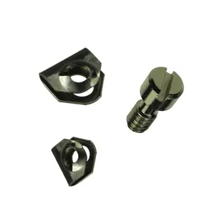 Custom Male Retainer D-Sub Hardware Jack Screw Spring Steel Clips Stamping
