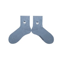 Filles Garçons Mignon Animal Cartoon Crew Chaussettes Imprimé Brodé Logo Personnalisé Chaussettes pour Enfants