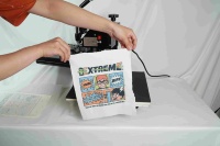 Presse à Chaud Manuelle EXTREME 8-en-1 pour Vêtements, T-shirts, Tasses, Stylos - Petite Taille