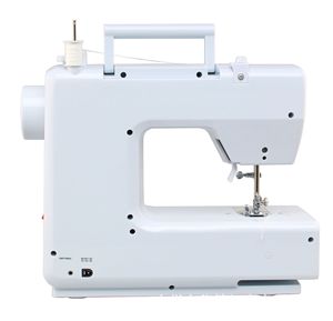 Machine à coudre surjeteuse mini portable blanche à plat, à entraînement électrique et à pédale, vente directe usine, offre spéciale - Product Image 3