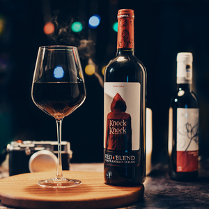 Ensemble de 6 verres à vin en cristal sans plomb à fond plat moderne, gobelets à vin rouge coniques avec boîte cadeau - Product Image 4