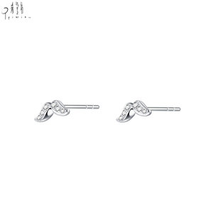 New Collection Handmade Wholesale Manufacturer Export Shiny <b>Fine</b> Jewelry Set 14K Solid Gold Real Natural Diamonds <b>Stud</b> <b>Earrings</b> - Product Image 2