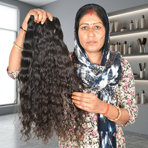 100% Indian Unprocessed Kinky Straight Bundle Raw Cuticle Aligned Virgin Black Silky Human Hair <b>Extensions</b> <b>Cheap</b> Human Hair - Product Image 1