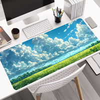 Tapis de souris XXL personnalisé avec logo, grand tapis de souris imperméable par sublimation, tapis de souris pour jeux informatiques avec bordure et emballage