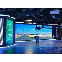 Écran LED couleur intérieur P5, fréquence de rafraîchissement 7680 Hz, pas de pixel 5 mm, luminosité 2000 cd/m², SDK OEM, affichage numérique 4K
