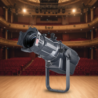 350W LED Film- und TV-Profilstrahler Ellipsoidales Licht-CRI92+ Wählbarer 19/26/36 Grad Strahl DMX512-Steuerung Studio Broadcast-Qualität