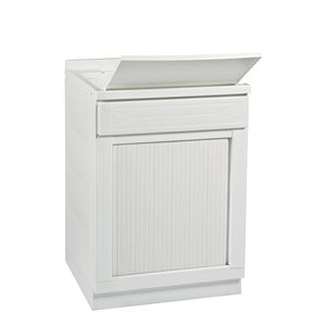 Évier avec porte-brosse 50 cm de largeur 50 cm de profondeur pour meuble de cuisine - Product Image 1