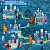 2025 Trending Stem 3D Juego de cubos magnéticos Juguetes magnéticos Rompecabezas para niños Pequeños bloques de construcción magnéticos fuertes mágicos para niños