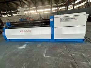 Bốn Con lăn CNC Ống cán máy thủy lực CuộN Máy 8ton 3200 mét CNC thủy lực tấm cán máy - Product Image 3