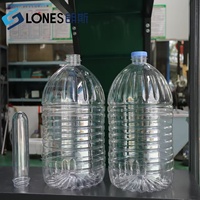 Machine de fabrication de bouteilles d'eau entièrement automatique à grand volume, prix direct usine, 20 litres, 2 cavités, contrôle PLC Mitsubishi