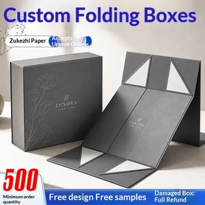 Caja Magnética Personalizada de Una Pieza con Estampado en Lámina Dorada, Envío Directo de Fábrica en 2 Días - Product Image 4