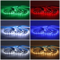Bande LED TRX SPI RGB CCT IC avec effet d'eau courante, télécommande, contrôleur adressable SPI 24V, 24V pour la décoration intérieure