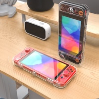 Étui de protection transparent antichoc sur mesure pour Nintendo Switch 2 avec 12 emplacements pour cartes de jeu