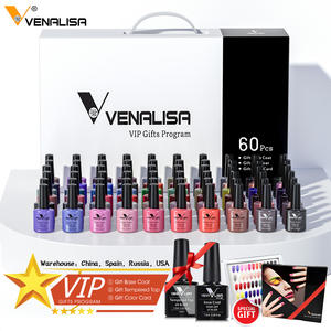 Venalisa <span class=keywords><strong>VIP</strong></span> uv gel set Base/Topcoat Gel professionale per Nail Art led ammollo per unghie starter kit per unghie - Product Image 2