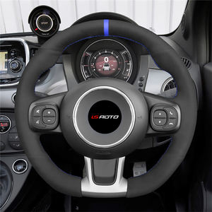 Protector de <span class=keywords><strong>volante</strong></span> para Abarth 595 595C 695 695C 2016 2017-2021 <span class=keywords><strong>Fiat</strong></span> <span class=keywords><strong>500</strong></span> 500C precio al por mayor para usted envoltura de <span class=keywords><strong>volante</strong></span> - Product Image 2