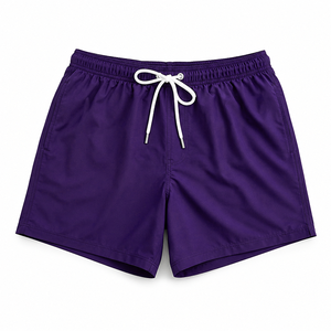 Shorts de Playa Personalizados para Hombre, Shorts de Baño de Secado Rápido con Cintura Elástica y Cordón Ajustable para Verano y Playa - Product Image 2