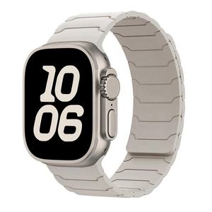 สายนาฬิกาซิลิโคนแม่เหล็กสองสีแบบวงสำหรับ Apple Watch ขนาด 42 มม. 46 มม. สำหรับ iWatch 11 10 9 Ultra SE - Product Image 1