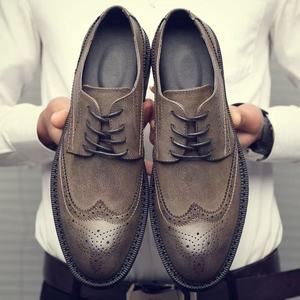Zapatos Oxford de Cuero Genuino Negro con Punta Puntiaguda y Cordones, Zapatos de Vestir con Suela de Goma Transpirable para Todas las Temporadas, Oficina y Carrera - Product Image 4