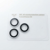 Nouvelle Arrivée : Protection d'objectif d'appareil photo transparente intégrale avec protection métallique pour iPhone 16 17 18 Pro Max