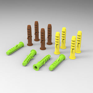 Fabbrica all'ingrosso diretta di alta qualità e basso prezzo personalizzato di espansione chiodo viti di plastica foro tappo muro di cemento spina di ancoraggio - Product Image 6