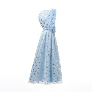Capa de Tul con Copos de Nieve para Niñas Pequeñas, Disfraz de Halloween, Vestidos de Princesa, Capa de Reina de Hielo - Product Image 6