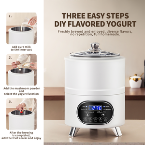 Người Chiến Thắng Thông Minh sữa chua máy 8L 12L hộ gia đình sữa chua <span class=keywords><strong>Maker</strong></span> Natto gạo rượu vang lên men máy - Product Image 6