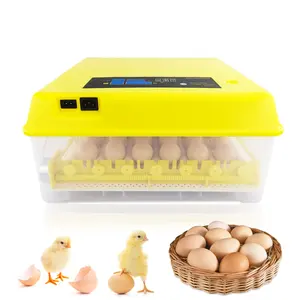 Venta directa de fábrica granja avícola/hogar usado rodillo bandeja de huevos 42 capacidad mini incubadora automática de huevos