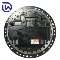 Conjunto de motor de traslación de transmisión final DH220-5 DH220-7 DH225-5 DH225-7 MBEB214 TM40VD TM40 para excavadora Daewoo, transmisión hidráulica de oruga