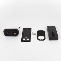 Serrure de porte à pêne dormant numérique étanche avec mot de passe pour porte intérieure Amérique Clavier électronique Serrure intelligente