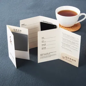 Capa/porta-cartões para cartão de hotel com impressão personalizada, envelope para cartão de membro em PVC, capa plástica para cartão de presente, baixo MOQ