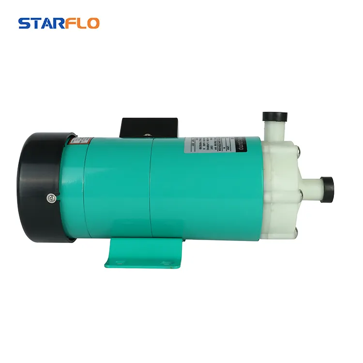 STARFLO 45-52 LPM Pompe à engrenages à aimant chimique à circulation de petite puissance Pompe à entraînement magnétique de transfert électrique