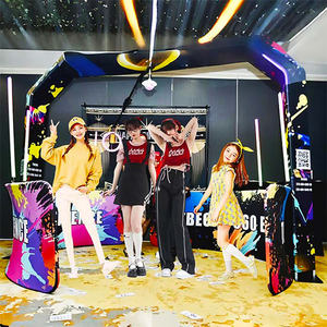 ตู้โชว์ภาพถ่าย360สำหรับงานปาร์ตี้บนท้องฟ้าเครื่องปั่นด้าย360คน - Product Image 4