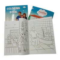 Impression de brochures d'art personnalisées de haute qualité à prix abordable, avec impression de photos, coloration, peinture, dessin, reliure agrafée, format personnalisé, machine avancée