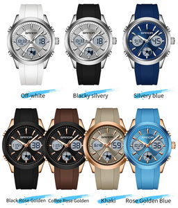 Sanda 9105 Multifunctional Waterproof Sports Watch with Timer & Alarm <b>Clock</b>, <b>Digital</b> Student Wristwatch - Product Image 5