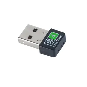 Pilote gratuit 150Mpbs wifi dongle Carte réseau adaptateur wifi sans fil usb pour PC