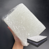 Adhésif de mousse de colle de pulvérisation de base tpr pour mousse de matelas de lit avec liaison de mousse