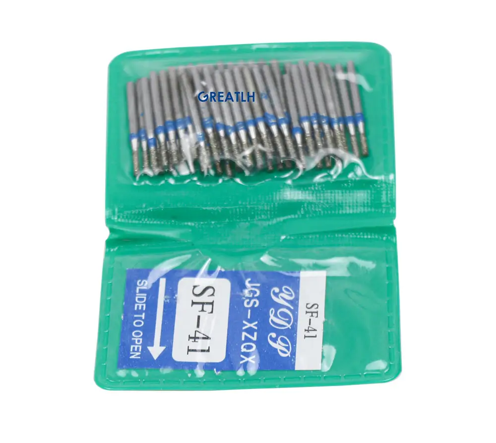 Vendita calda punta da 50 pz/scatola per trapano dentale diamantato dentale per laboratorio dentale HP frese diamantate