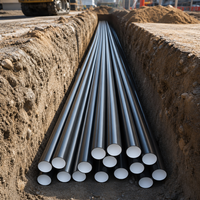 Conduit en PEHD de haute qualité avec noyau en silicone pour la protection des câbles à fibres optiques, tuyau de télécommunication souterrain, OEM ODM