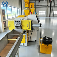 Machine de granulation de plastique pour usine de recyclage, fabrication de granulés PP PE PET, système de granulation