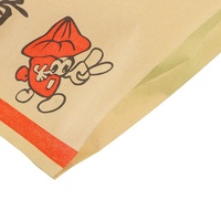 Sacs jetables laminés résistants à la graisse, fabrication directe, personnalisés, pour le petit-déjeuner cuit au four, la restauration rapide, à emporter