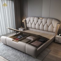 2026 Luxus-Möbel Hochwertige Komplette Hausausstattung Schlüsselfertiger Service Bett Luxuriöses Schlafzimmer-Möbelset