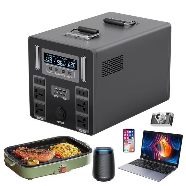 High Quality 300W 600W 1500W Lithium Ion/LiFePO4 Vanpa Solar Power Bank and Power Station