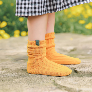 Medias para bebés de 1 a 12 años de edad, <span class=keywords><strong>calcetines</strong></span> de algodón para niños, <span class=keywords><strong>calcetines</strong></span> de <span class=keywords><strong>hilo</strong></span> grueso de primavera para niños, <span class=keywords><strong>calcetines</strong></span> plegables holgados para niños y niñas - Product Image 2
