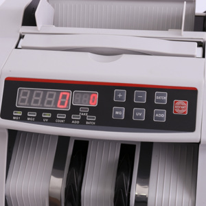 Hot bán tiền phát hiện tiền giấy tiền truy cập 2108 UV MG Detector LED hiển thị - Product Image 5