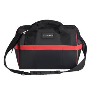 Sac à outils Shuangmenger 220x190x290mm en tissu Oxford imperméable, grande capacité, étui de rangement portable pour outils - Product Image 5