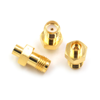 Adaptateur coaxial RF SMA vers SMP, connecteur mâle-femelle droit, 50 ohms, DC-6 GHz, pour équipement de test 5G